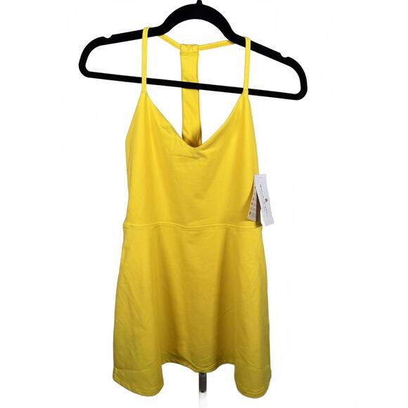 Spiritual Gangster Jet Active Dress Yellow - S - Picture 3 of 8